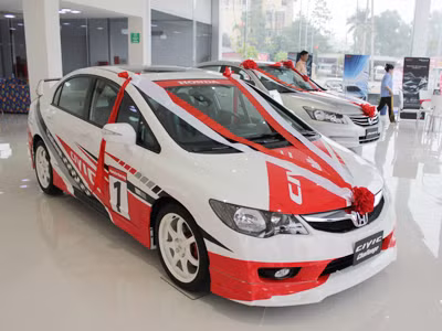 Honda Civic Racing xuất hiện tại Hà Nội