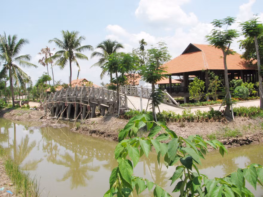 Một góc Khu du lịch Thới Sơn (Mỹ Tho - Tiền Giang) được định giá 1,7 tỷ đồng