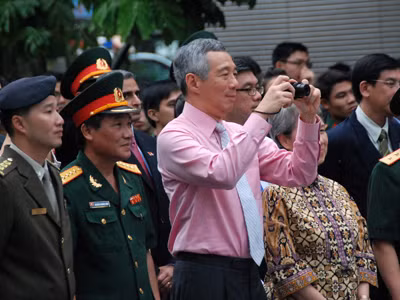 Chiều thu Hà Nội của Thủ tướng Singapore Lý Hiển Long