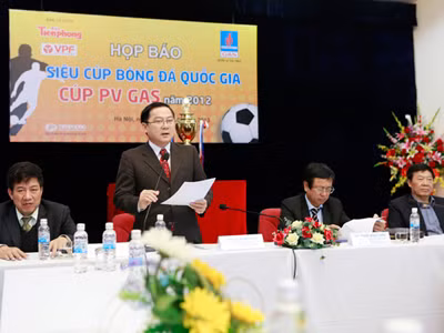 Siêu Cúp Bóng đá Quốc gia – Cup PV Gas 2012 thêm nhiều nét mới