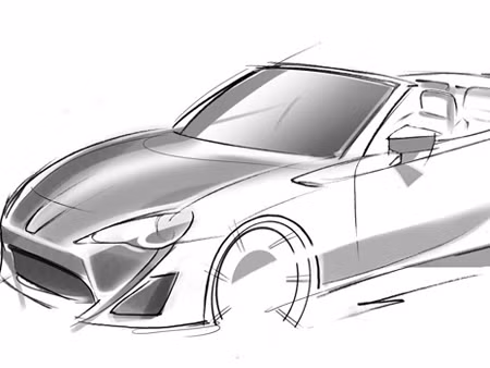 Toyota hé lộ bản mui trần của 86/GT86