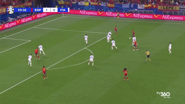  Thắng Italia, Tây Ban Nha độc chiếm ngôi đầu bảng B cùng tấm vé đi tiếp ảnh 20