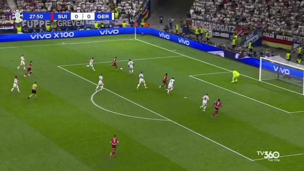 Gỡ hòa phút bù giờ, Đức hú vía giữ lại ngôi đầu bảng A trước Thụy Sỹ ảnh 19 Gỡ hòa phút bù giờ, Đức hú vía giữ lại ngôi đầu bảng A trước Thụy Sỹ ảnh 19