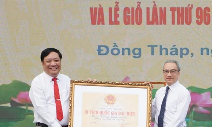 Đồng Tháp đón nhận Bằng di tích quốc gia đặc biệt Khu di tích Nguyễn Sinh Sắc