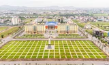 Bay trên Trung tâm hành chính mới của tỉnh Bắc Ninh