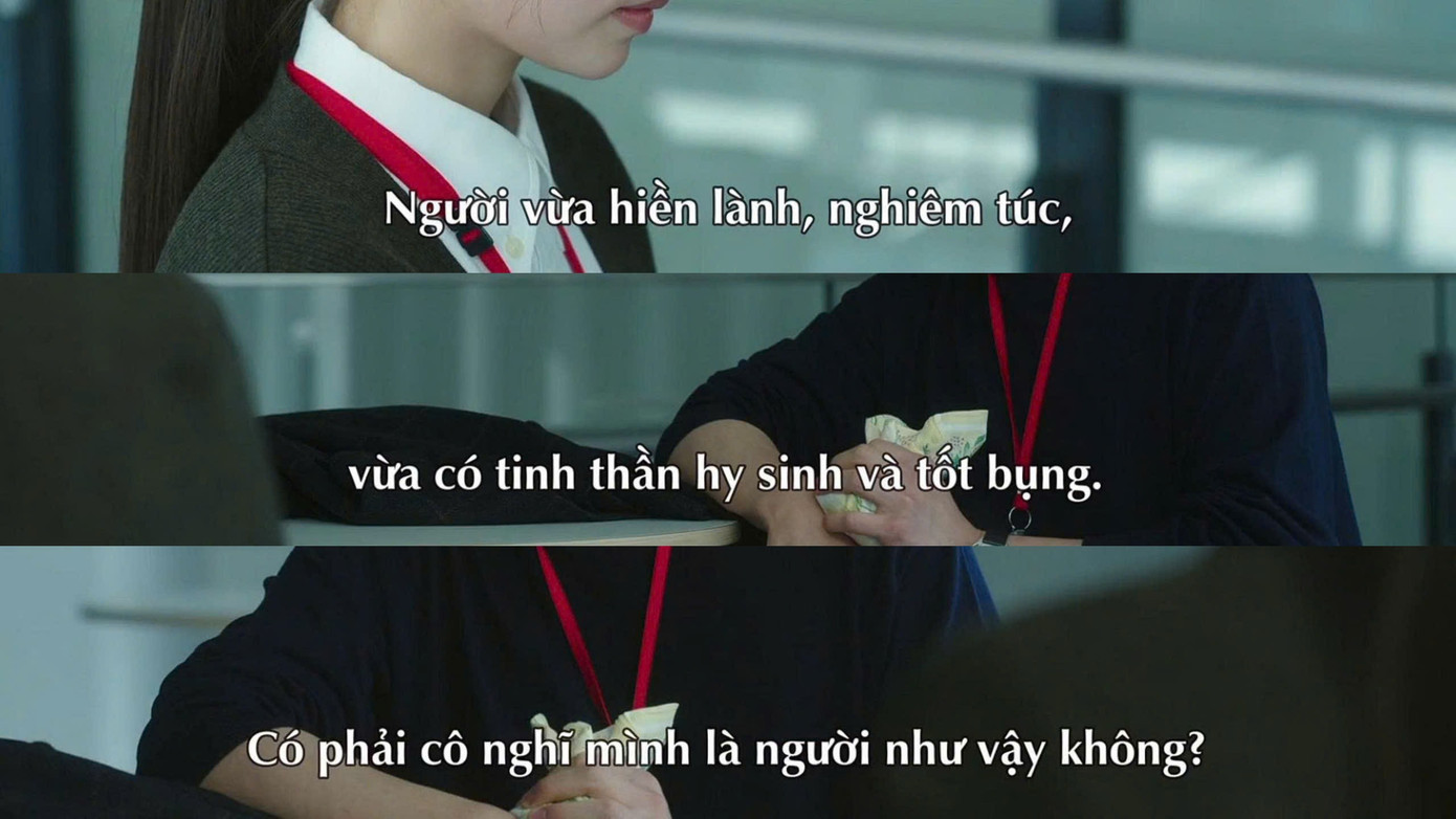 Một câu hỏi tưởng chừng đơn giản nhưng lại "xoáy" vào nhận thức của Misa. z6827163233658-39bd45cf7d28b4ca84040c45f44e0764.jpg