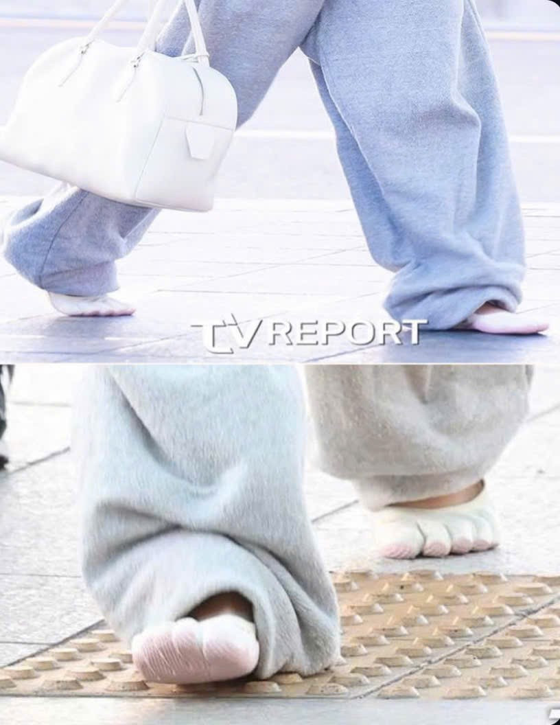 Đôi giày Vibram V-Soul Five Fingers tưởng chừng khó phối đồ nhưng khi nhìn vào cách Jennie mix-match thì nó nhanh chóng trở thành điểm nhấn độc đáo, lạ mắt và cực chất. z6797200166119-9bd59458b82bdb456201e7ed4dfd5a40.jpg