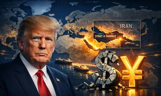 Việc Iran đồng ý bán dầu lấy nhân dân tệ, thay vì đô la Mỹ sẽ đẩy nhanh quá trình phi đô la hóa, ảnh hưởng tiêu cực tới hình ảnh của chính quyền Tổng thống Donald Trump. Minh họa: News.ru.