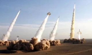 Iran và Israel liên tục không kích lẫn nhau những ngày qua. Ảnh: Getty.