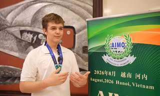 Klim Khrulev chia sẻ về những trải nghiệm quý giá trong lần đầu bước ra đấu trường Toán học quốc tế.