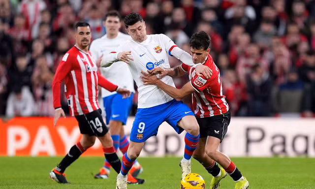 Barcelona vs Athletic Bilbao.