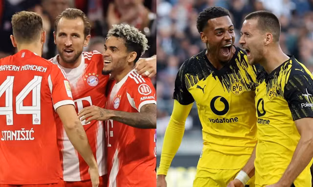 Bayern Munich vs Dortmund.