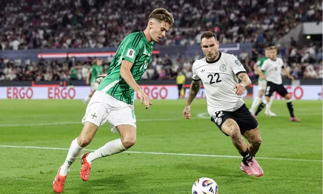 Bắc Ireland vs Đức.