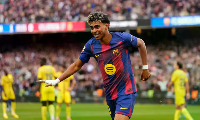 Lamine Yamal lập hat-trick đầu tiên trong sự nghiệp ở tuổi 18.