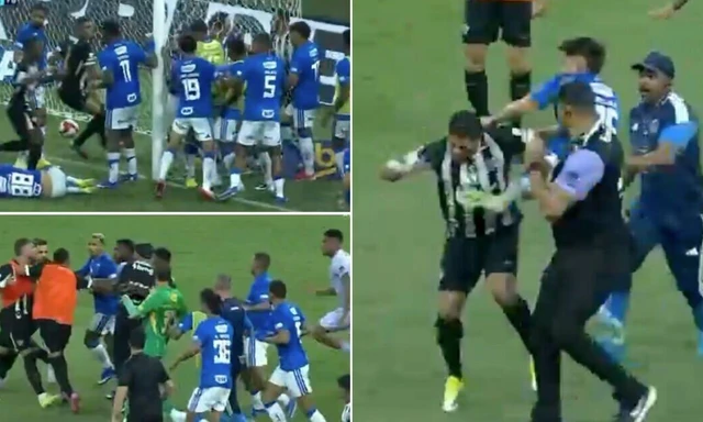 Trận đấu bạo lực nhất trong lịch sử bóng đá Brazil.