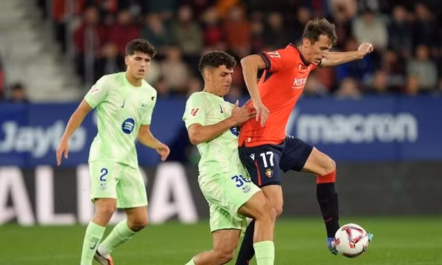 Barca vs Osasuna.