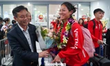 Đội tuyển điền kinh Việt Nam được chào đón nồng nhiệt khi trở về từ SEA Games 33