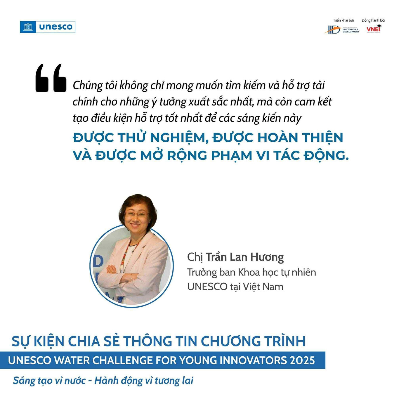 Chị Lan Hương với những chia sẻ tâm huyết tại sự kiện chia sẻ thông tin chương trình. 3-3.jpg