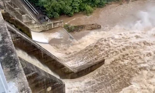  Ba hồ chứa ở Lâm Đồng đồng loạt tăng lưu lượng xả vào chiều tối nay