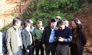 Lâm Đồng khẩn cấp sửa chữa, khắc phục 4 đoạn tuyến quốc lộ bị hư hỏng