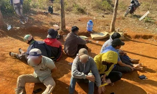 Triệt phá tụ điểm đá gà hoạt động tinh vi ở xã biên giới Lâm Đồng