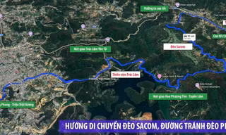 Công bố tình huống khẩn cấp đèo Mimosa, chỉ dẫn hai tuyến đường đèo lên Đà Lạt