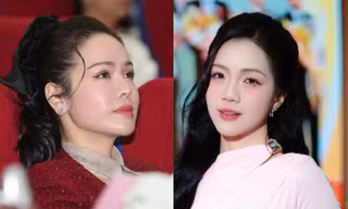 Nhật Kim Anh và Đại sứ nghệ thuật Mỹ Vân dự hội thảo cảnh báo mỹ phẩm giả, nhái