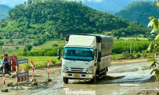 Dự án nâng cấp quốc lộ hơn 1.400 tỷ đồng ở Lâm Đồng thi công ì ạch