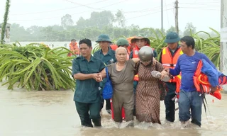 Sơ tán hàng chục hộ dân vùng lũ ở Lâm Đồng