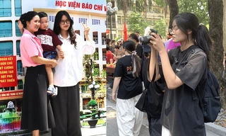 Tân sinh viên Học viện Báo chí và Tuyên truyền 'phá kén' hòa mình vào hành trình mới