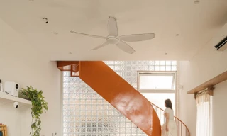 Ngôi nhà trẻ trung với nhiều sắc màu phối trộn