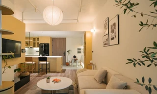 Căn hộ nhỏ 58m2 nhưng đủ đầy ấm cúng