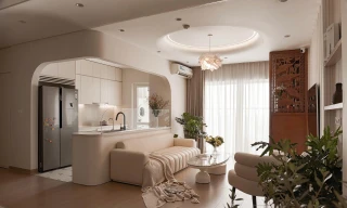 Làm mới căn hộ 120m2 với 550 triệu đồng