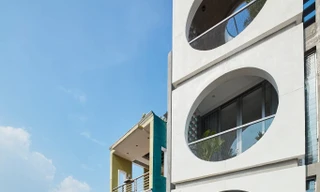 Ấn tượng với nhà phố được lấy cảm hứng từ đàn guitar