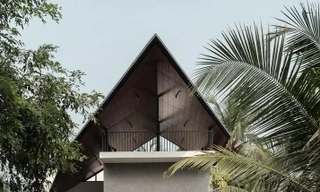 Tận dụng đất hình thang làm nhà mở nhiều hướng