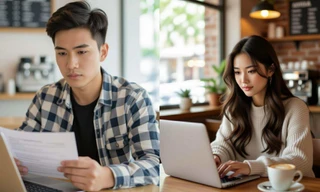 Giữa làn sóng layoff, nhiều bạn trẻ đến quán cà phê 'giả vờ' đi làm