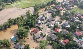 Cận cảnh ngôi làng bị lũ đưa về mỏ cát "bất đắc dĩ" trị giá 20- 30 tỷ đồng tại Lào Cai