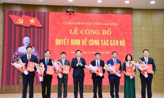 Lâm Đồng điều động, bổ nhiệm nhiều cán bộ 