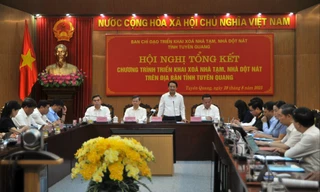 Tuyên Quang xóa nhà tạm, nhà dột nát cho hơn 15.000 hộ