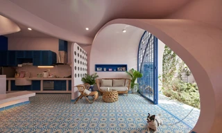 Ngôi nhà 160m2 với gam màu đặc biệt ở TP.HCM