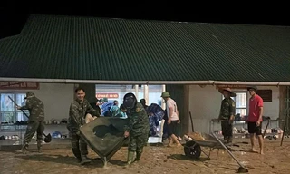 Sơ tán 301 học sinh bị ảnh hưởng bởi lũ ống ở Tuyên Quang