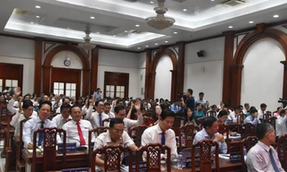 Quang cảnh kỳ họp.