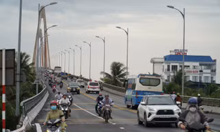 Cầu Rạch Miễu lần đầu thông thoáng trong dịp Lễ 2/9 sau nhiều năm.