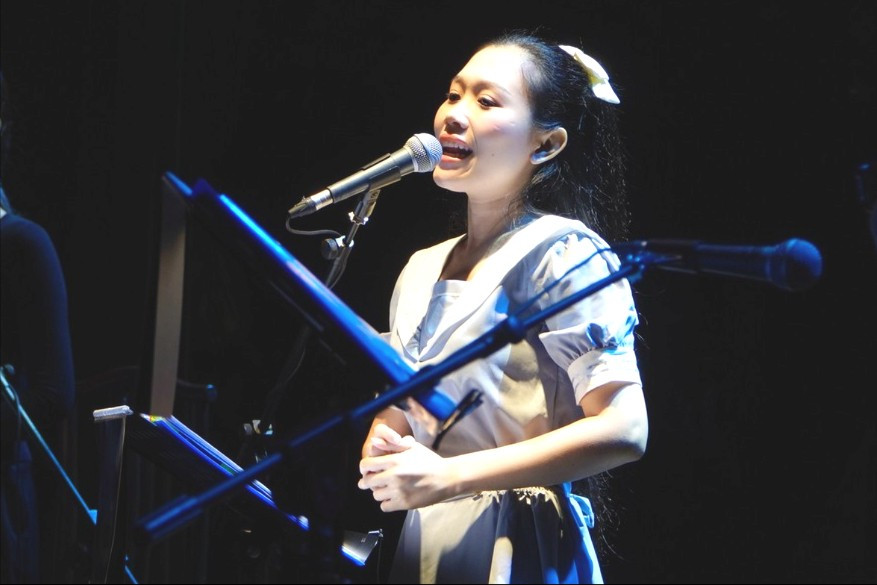 Vở nhạc kịch Giấc mơ của em xoay quanh cô bé khuyết tật Linh (nghệ sĩ Thanh Nhàn).