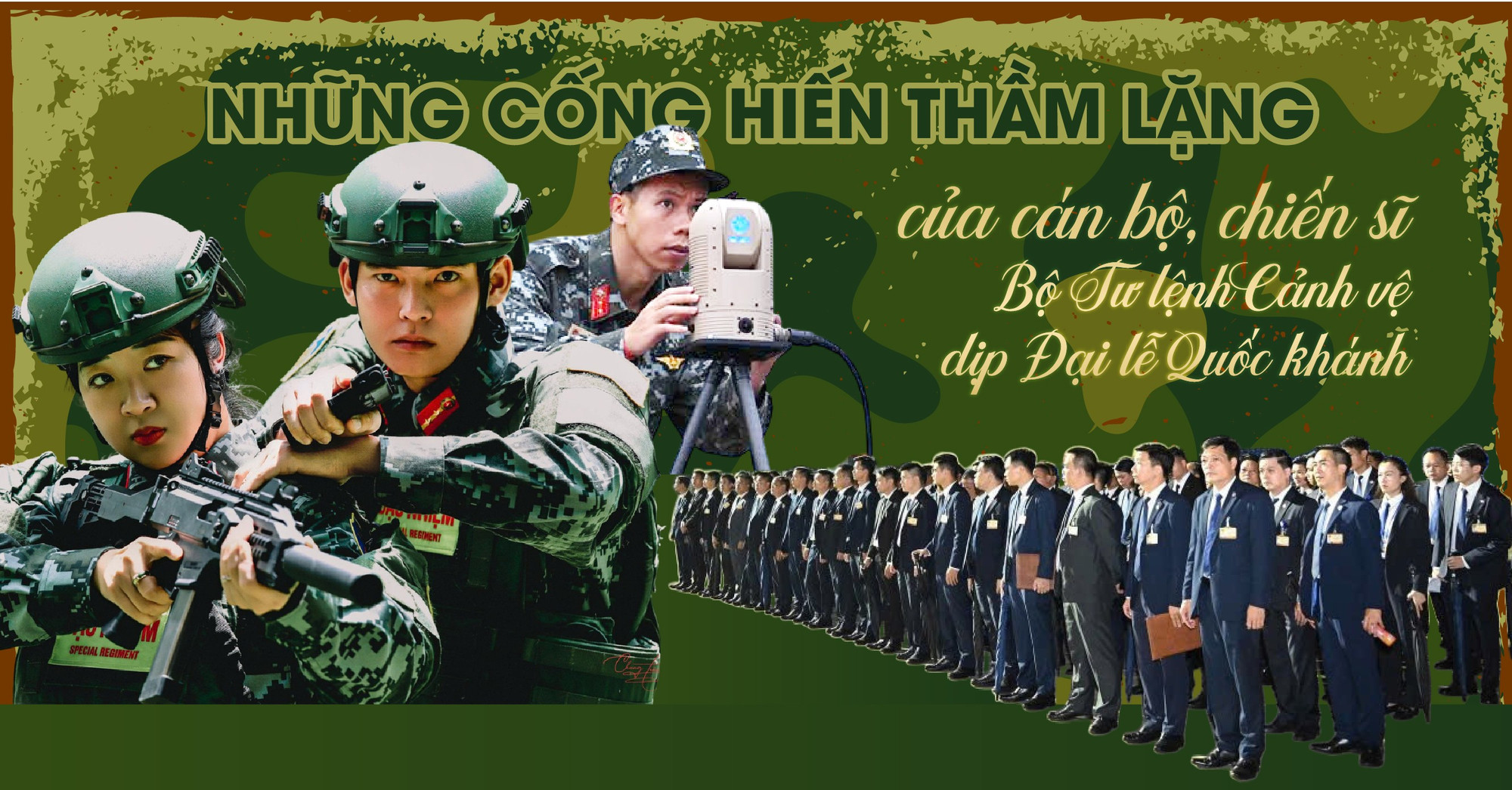 Những cống hiến thầm lặng của cán bộ, chiến sĩ Bộ Tư lệnh Cảnh vệ dịp Đại lễ Quốc khánh