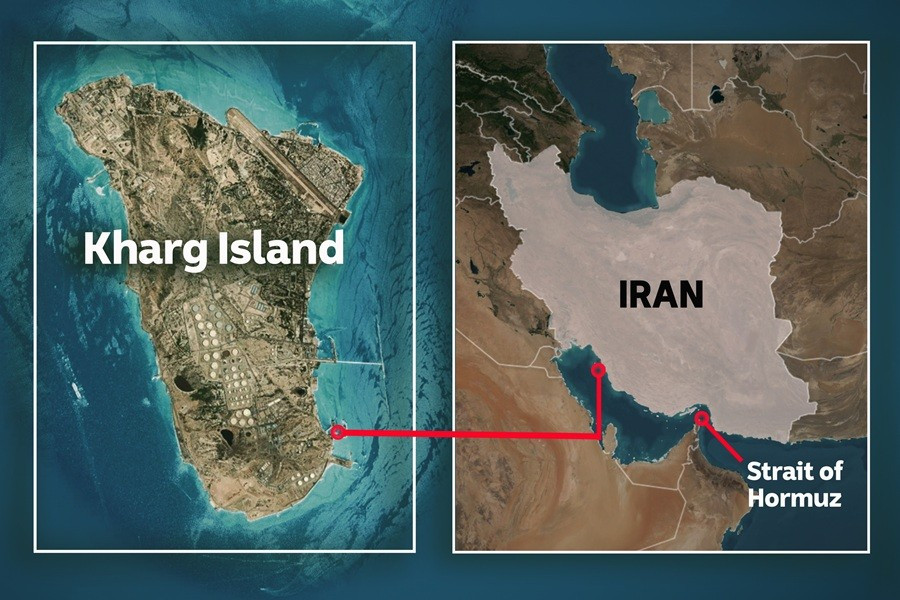 Vì sao Mỹ và Israel nhiều năm tránh tấn công đảo Kharg?