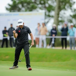 Tuyển thủ Quốc gia Nguyễn Trọng Hoàng 'săn' danh hiệu đầu tiên tại Tiền Phong Golf Championship