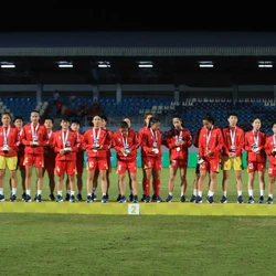 Biển người hâm mộ hô vang 'Việt Nam' vinh danh thầy trò HLV Mai Đức Chung