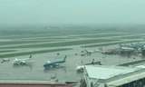 Gần 20 chuyến bay bị ảnh hưởng do mưa dông tại Nội Bài