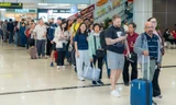 Lượng khách kỷ lục qua sân bay Nội Bài 